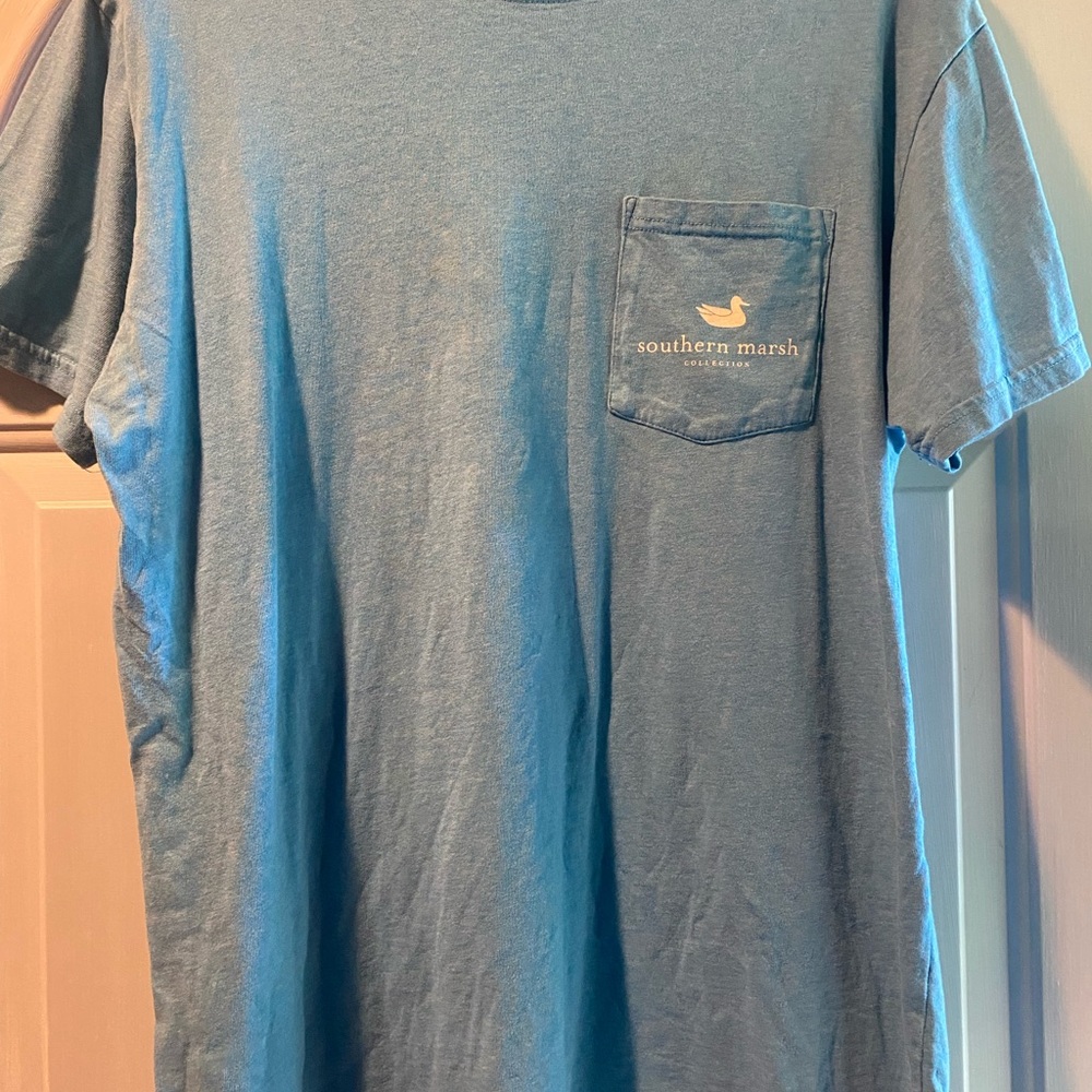 Southern Marsh Light Blue Short Sleeve Tee
